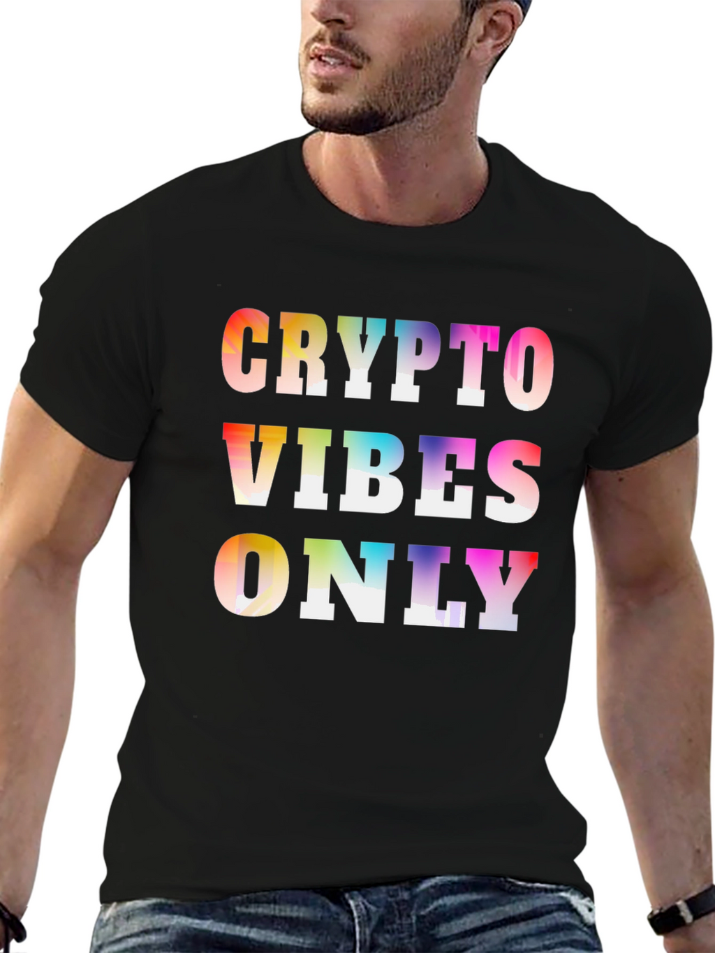 Crypto Vibes Only Graphic Tee