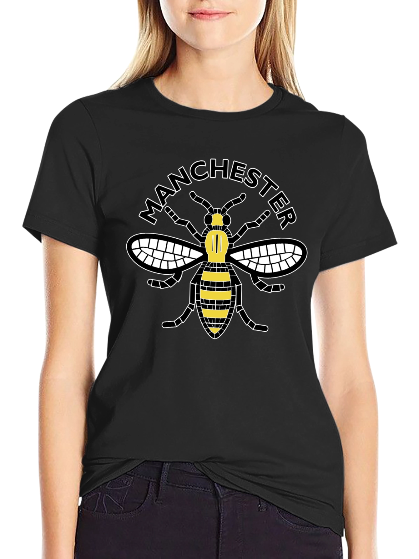 Manchester Bee Graphic T-Shirt