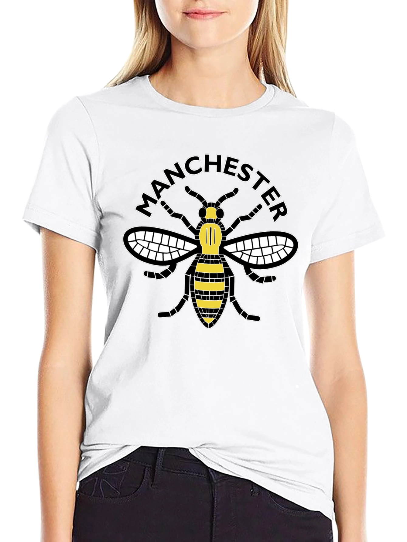 Manchester Bee Graphic T-Shirt