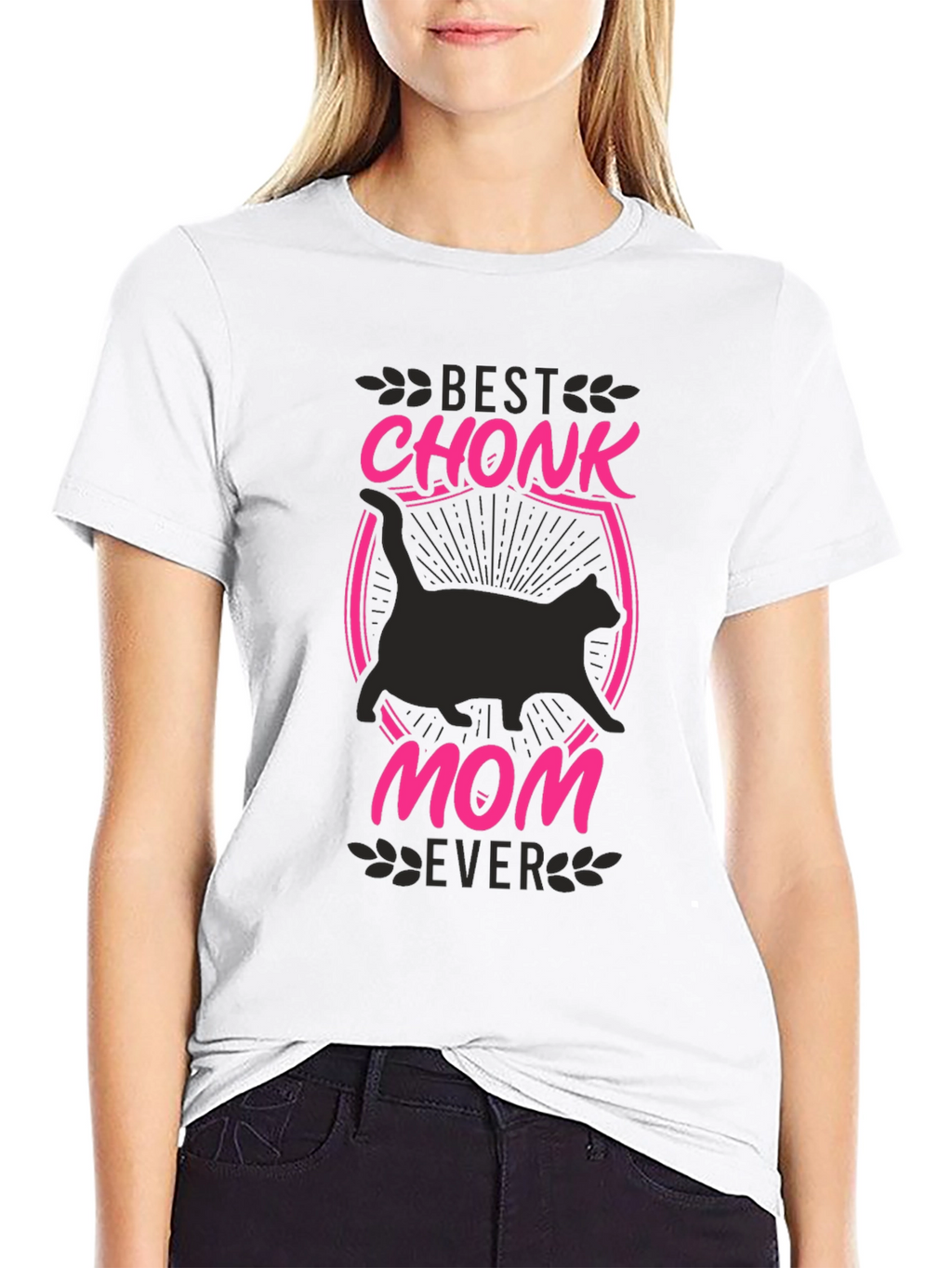 Best Chonk Mom Ever T-Shirt