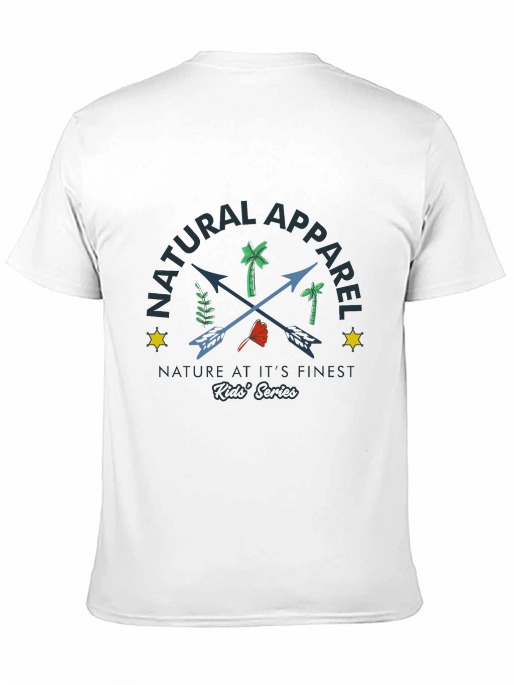 Natural Apparel Kids Series Black T-Shirt