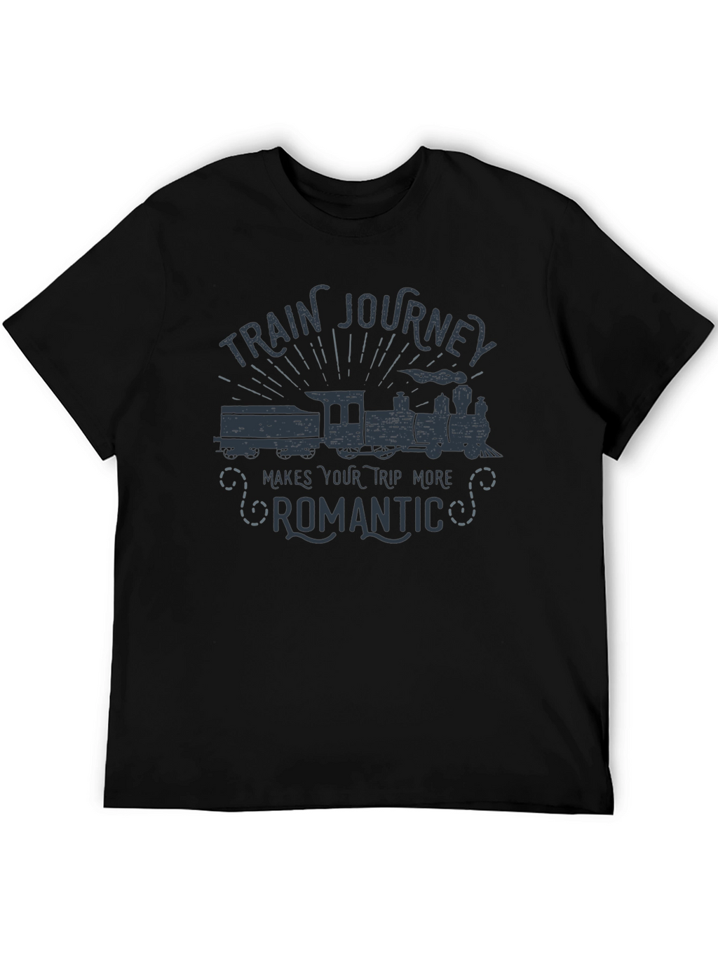 Train Journey Romantic Trip T-Shirt