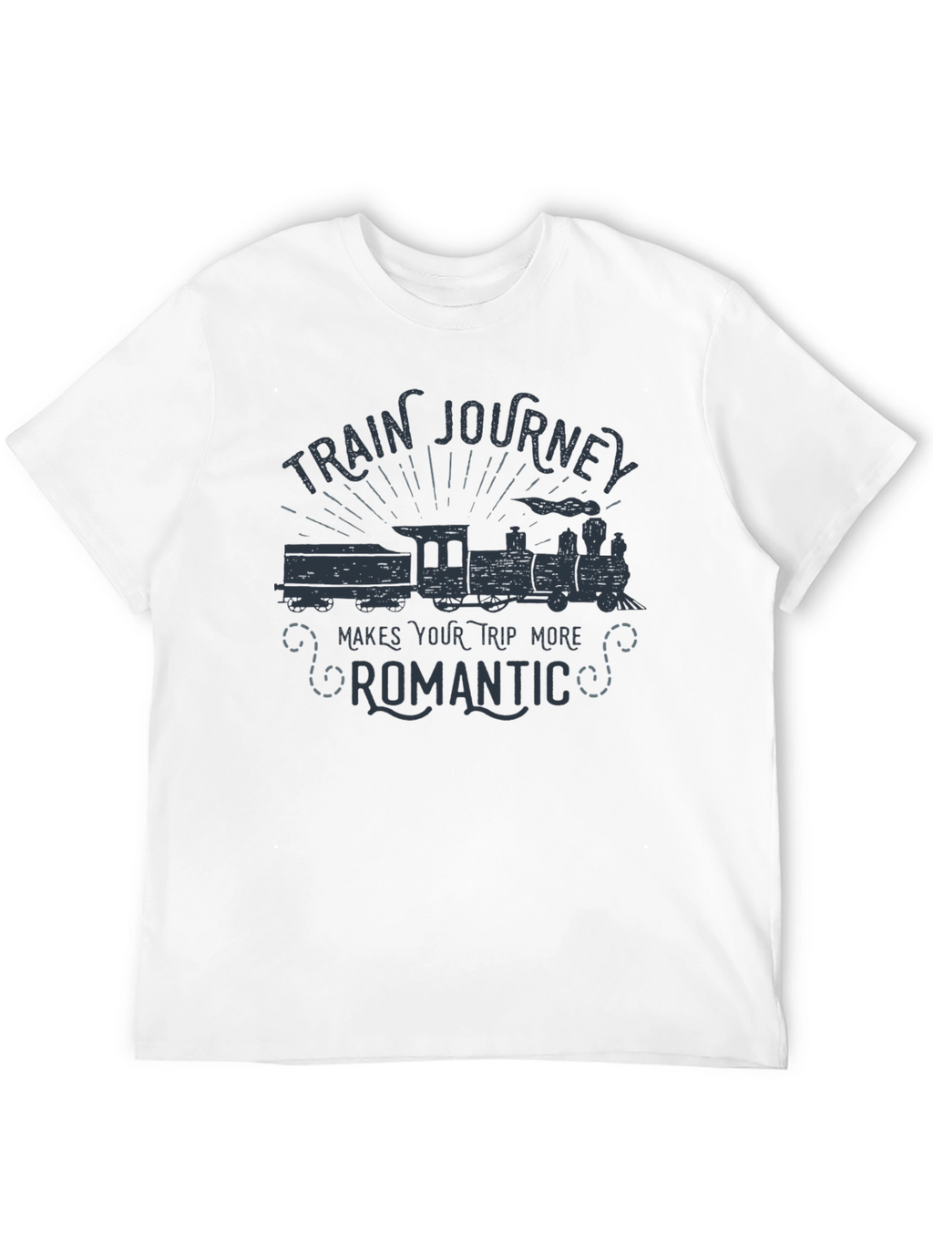 Train Journey Romantic Trip T-Shirt
