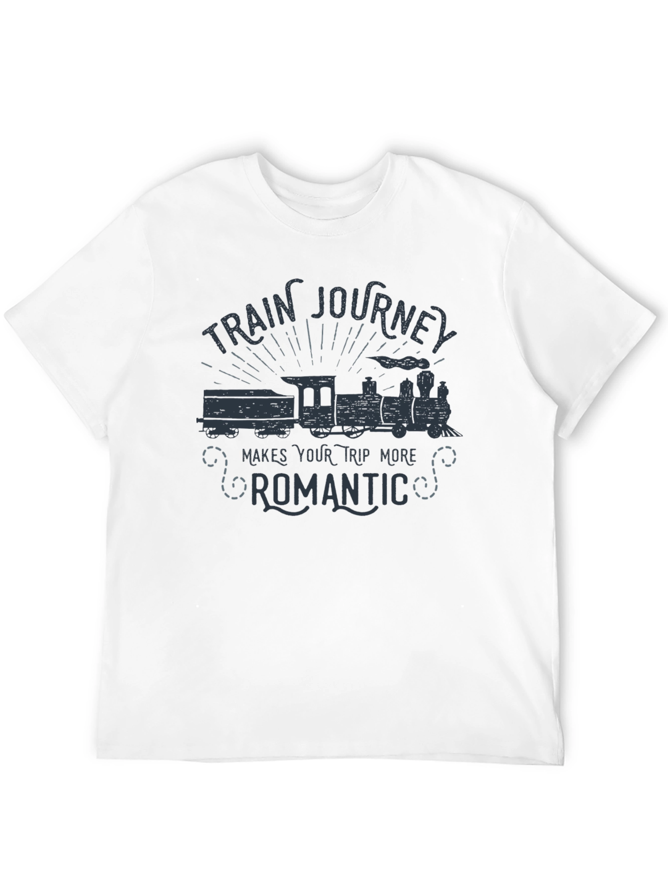 Train Journey Romantic Trip T-Shirt