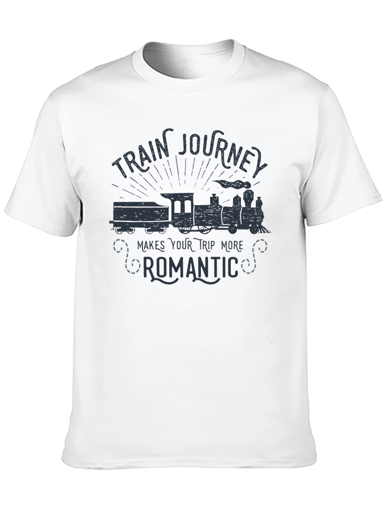 Train Journey Romantic Trip T-Shirt