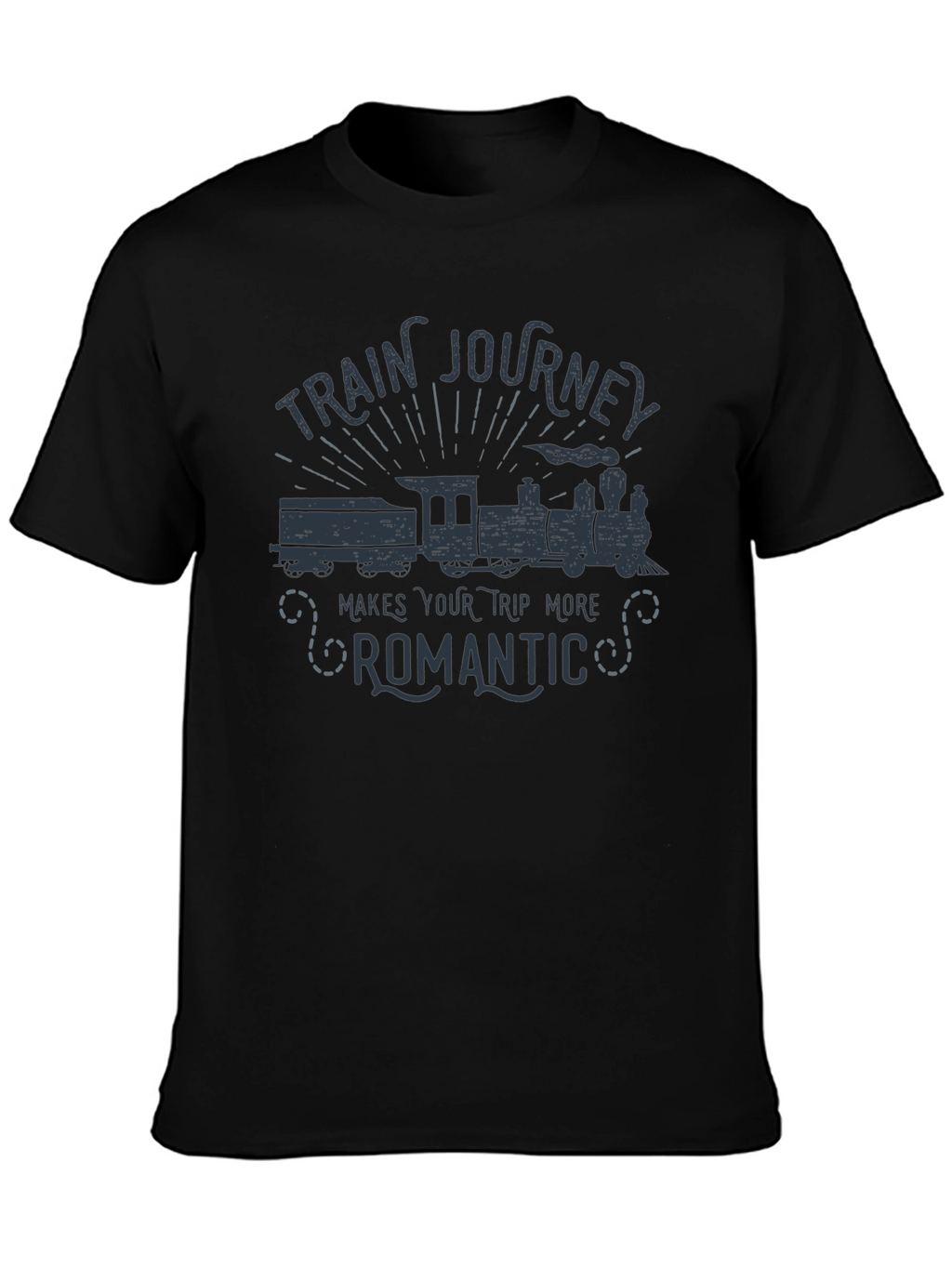 Train Journey Romantic Trip T-Shirt