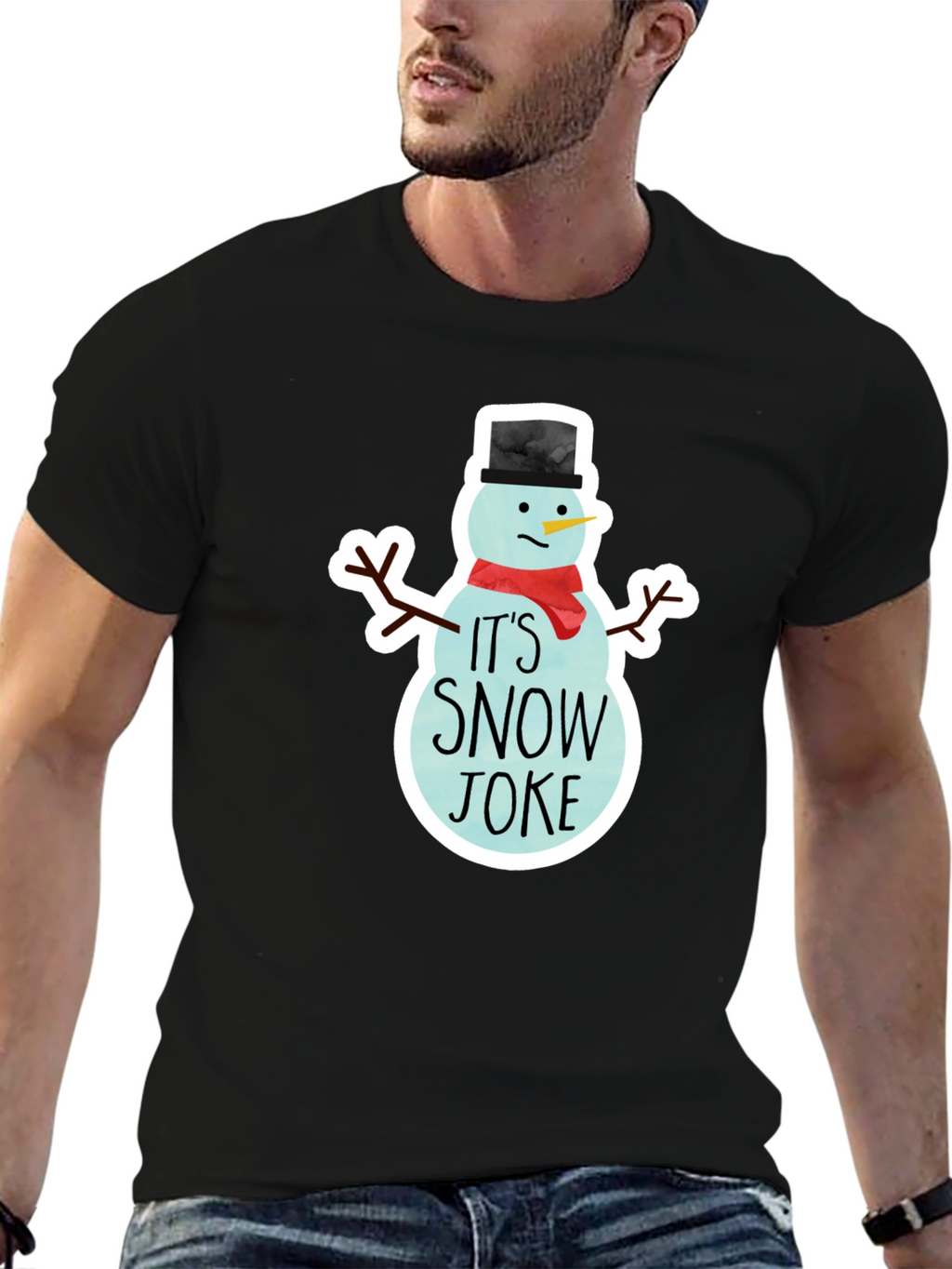 Its Snow Joke T-Shirt - Funny Winter Tee