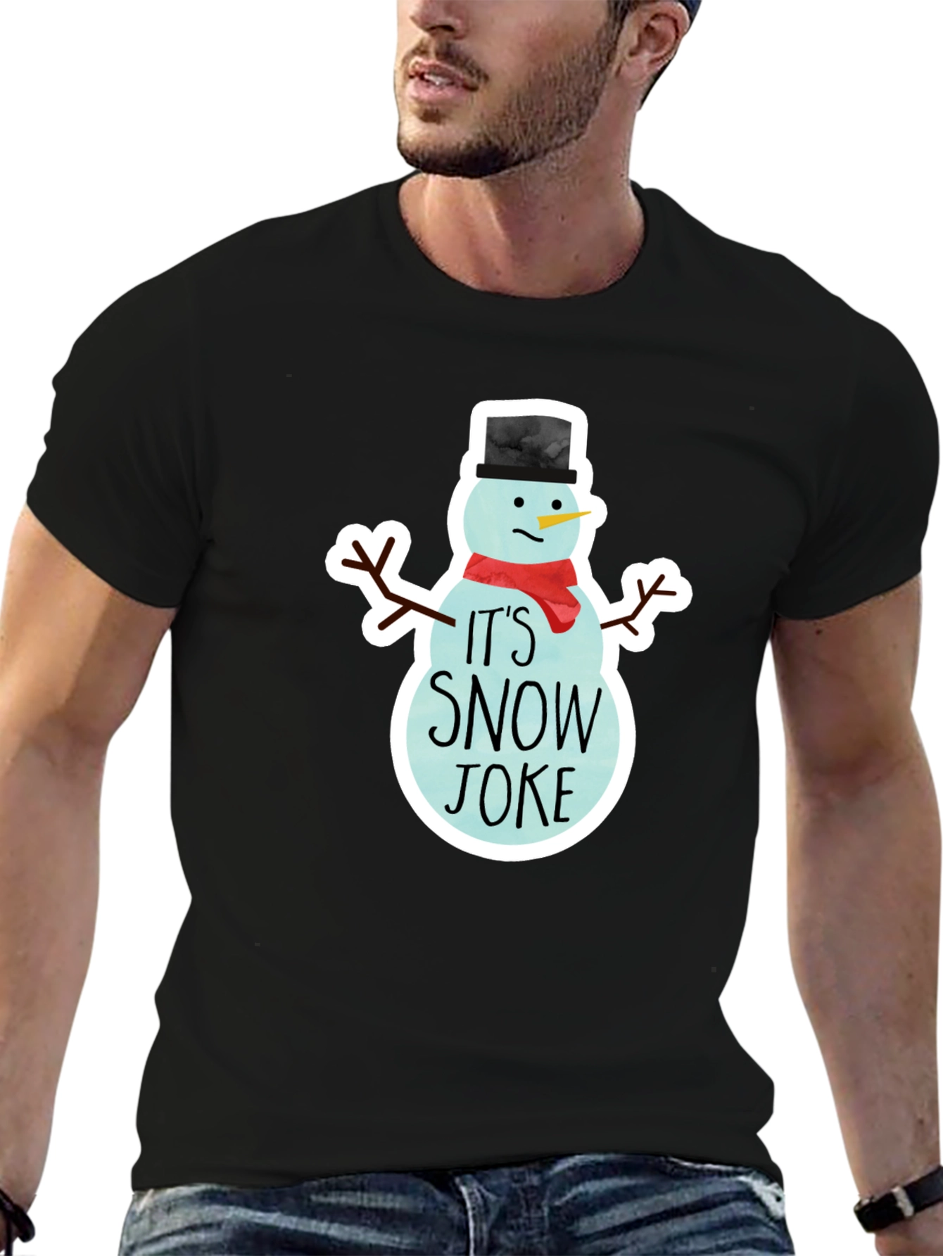 Its Snow Joke T-Shirt - Funny Winter Tee