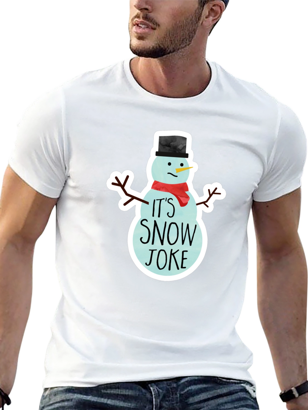 Its Snow Joke T-Shirt - Funny Winter Tee