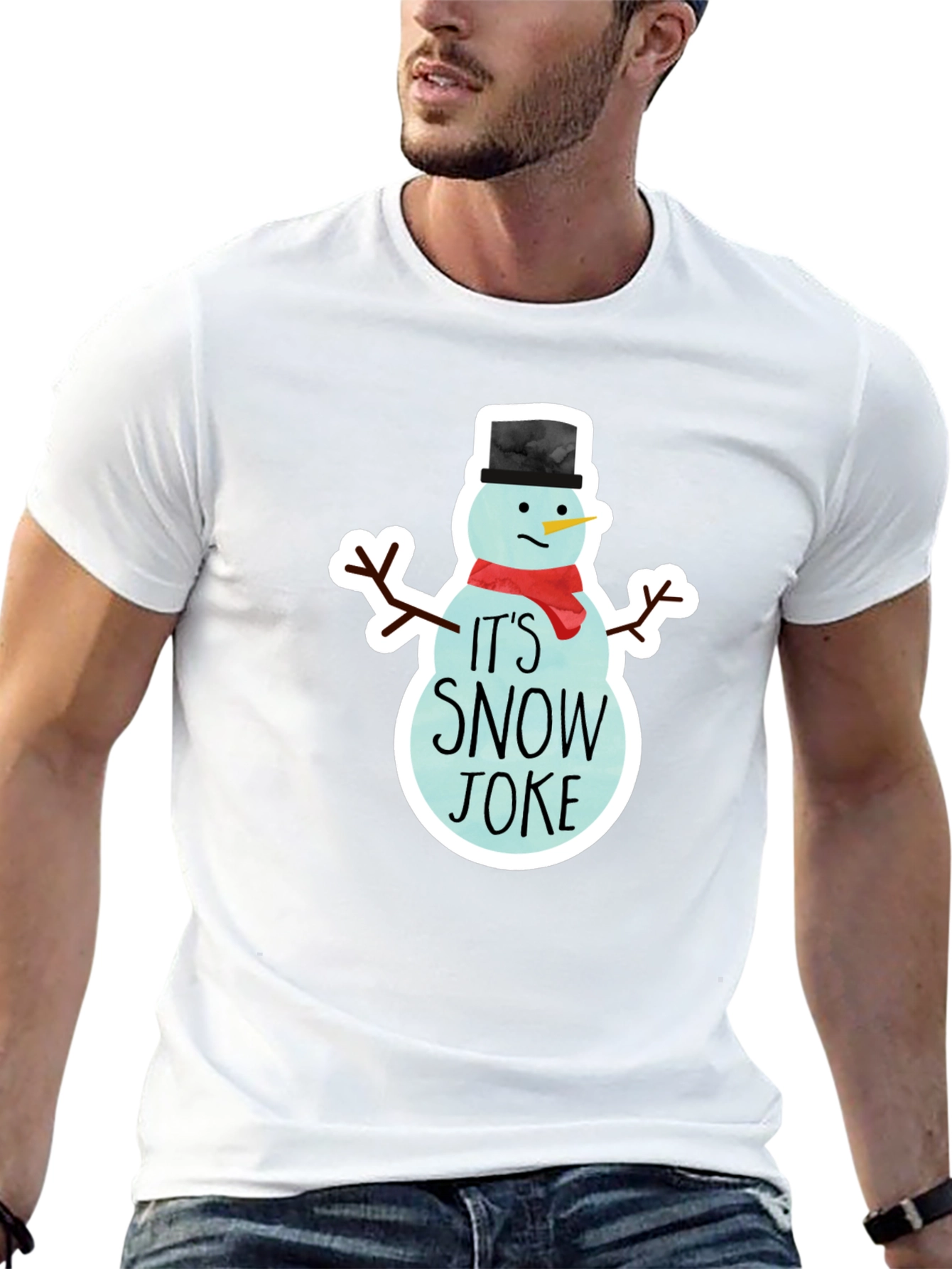 Its Snow Joke T-Shirt - Funny Winter Tee