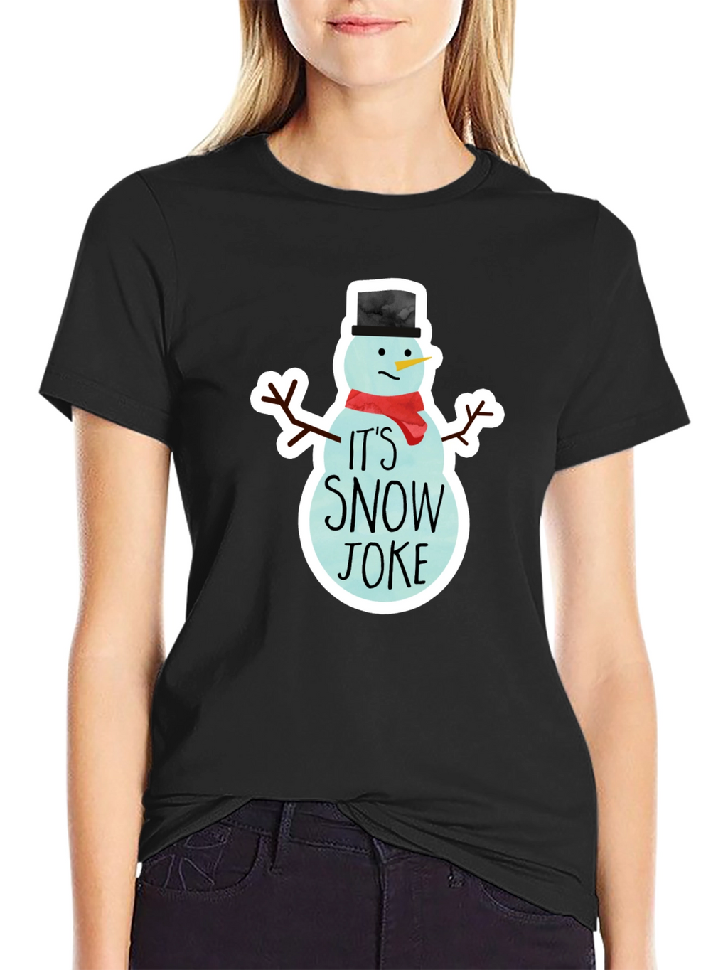 Its Snow Joke T-Shirt - Funny Winter Tee