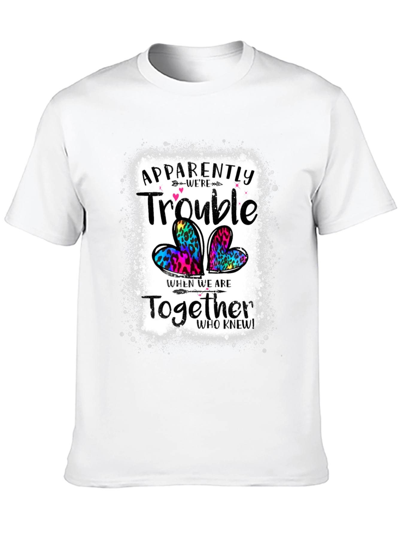 Apparently Trouble Together Graphic Tee
