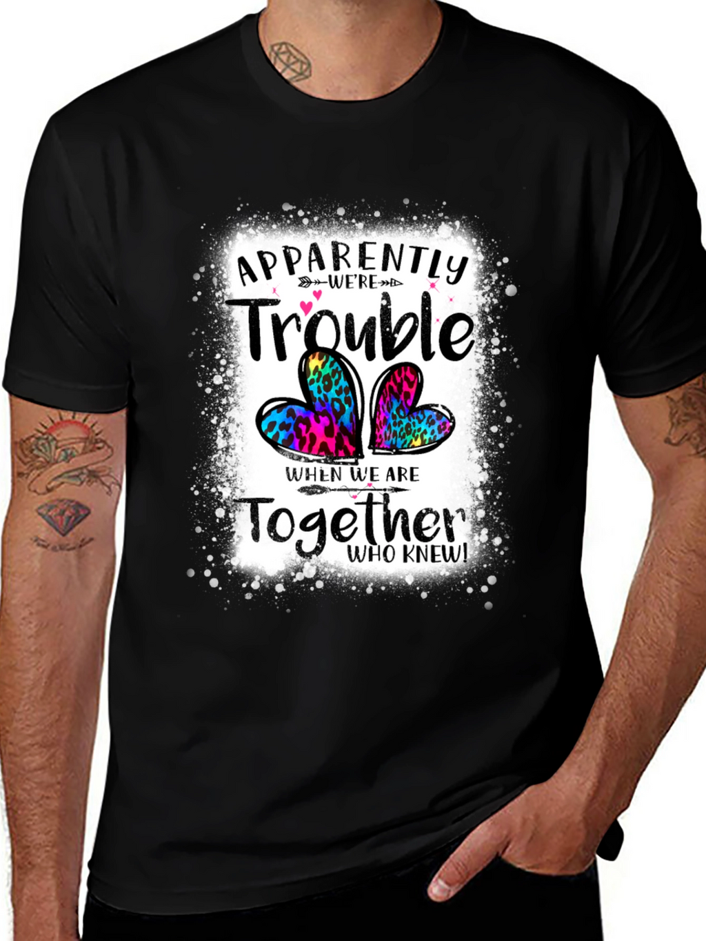 Apparently Trouble Together Graphic Tee