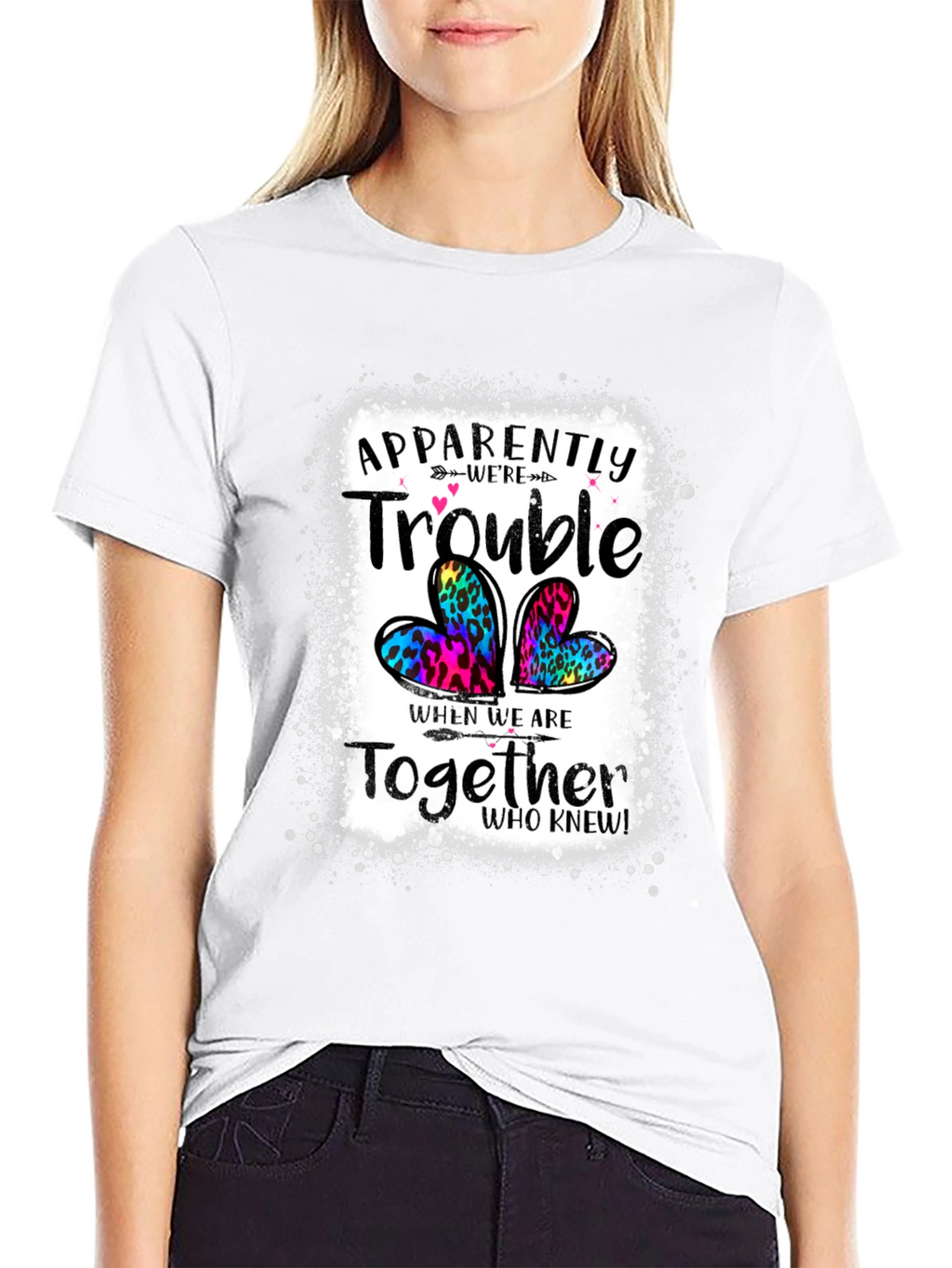 Apparently Trouble Together Graphic Tee