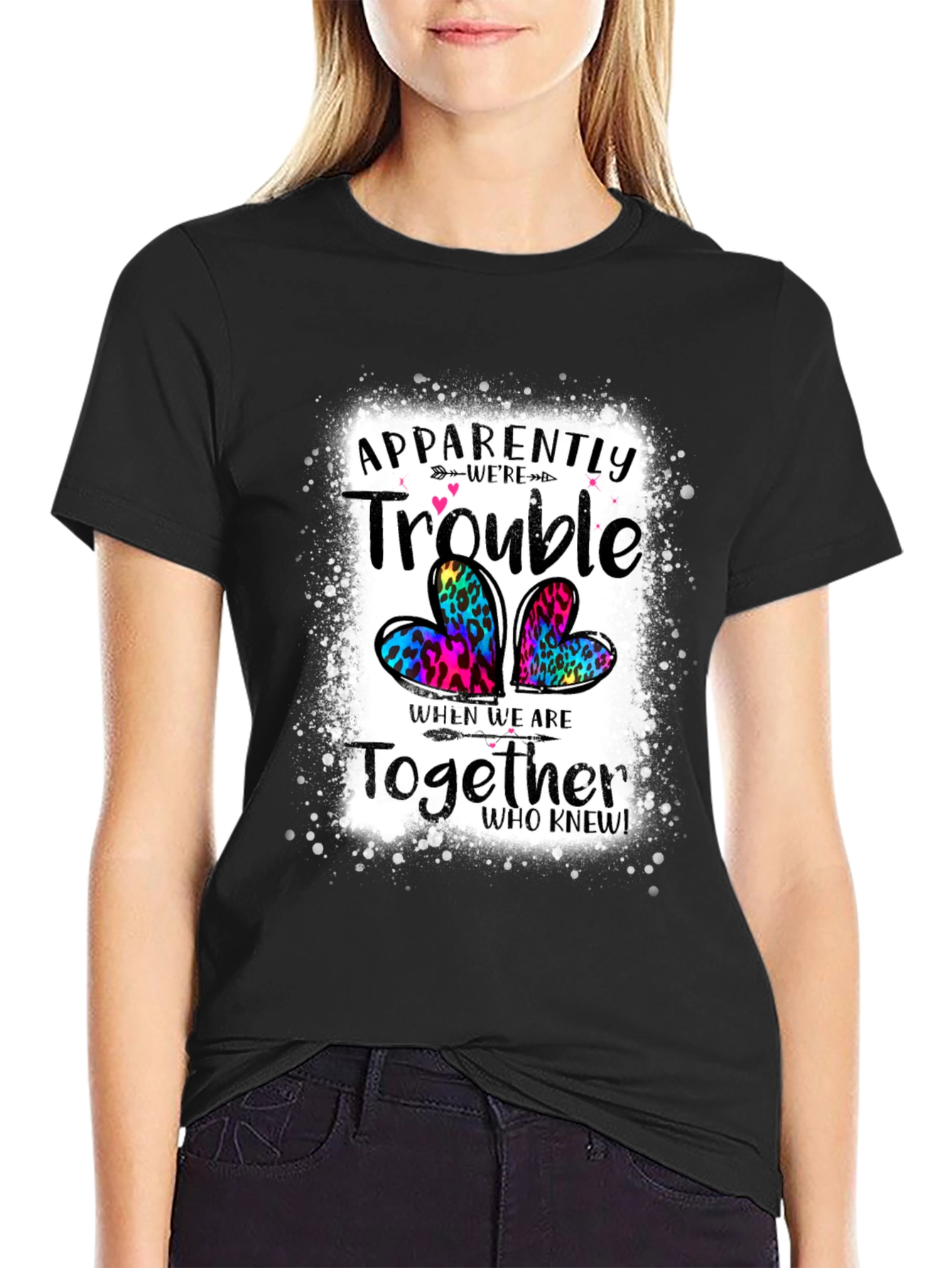 Apparently Trouble Together Graphic Tee