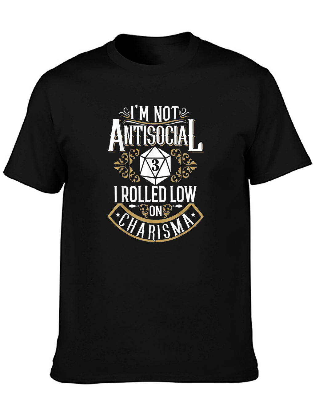 Antisocial Charisma Roll T-Shirt