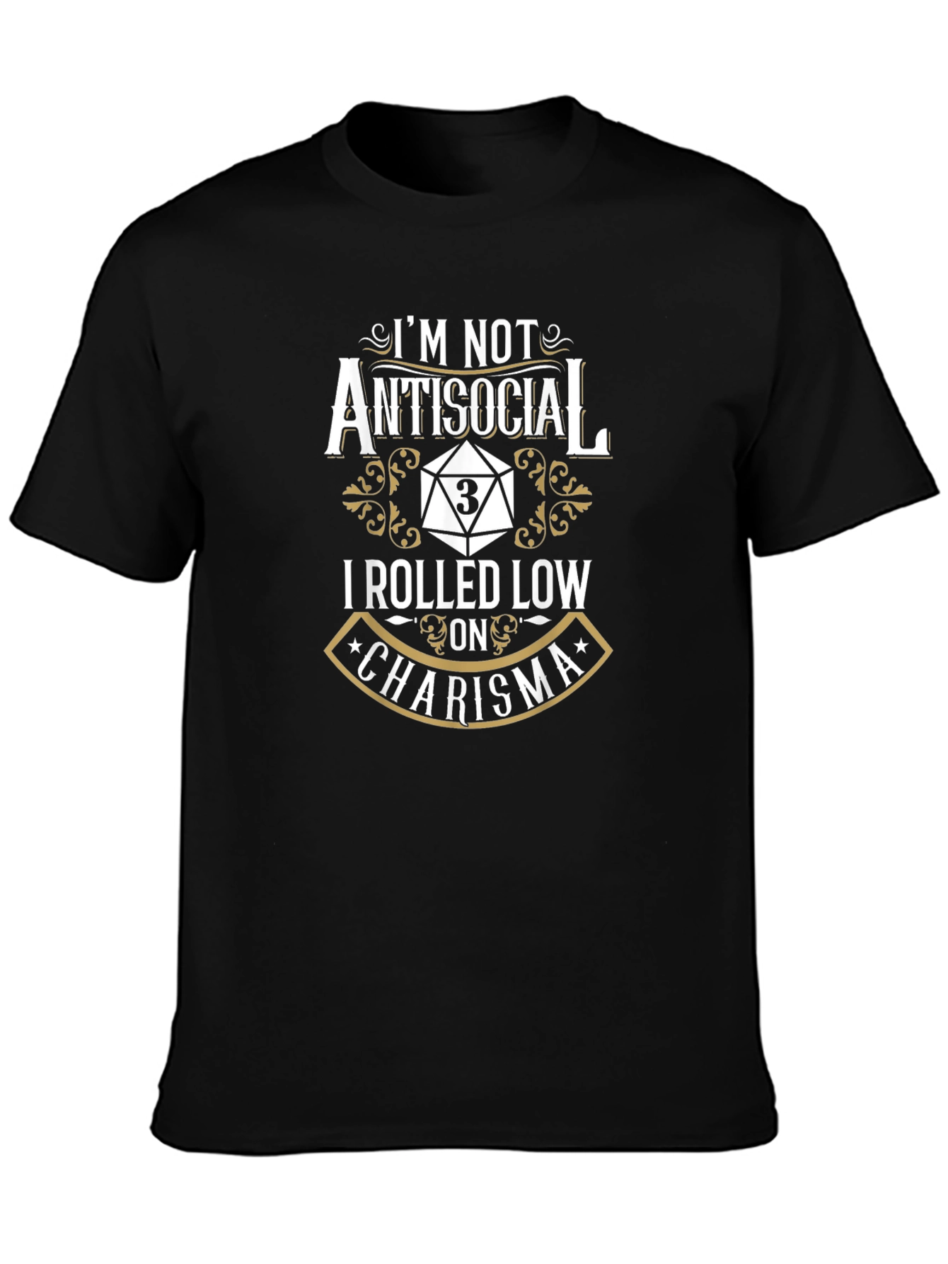 Antisocial Charisma Roll T-Shirt