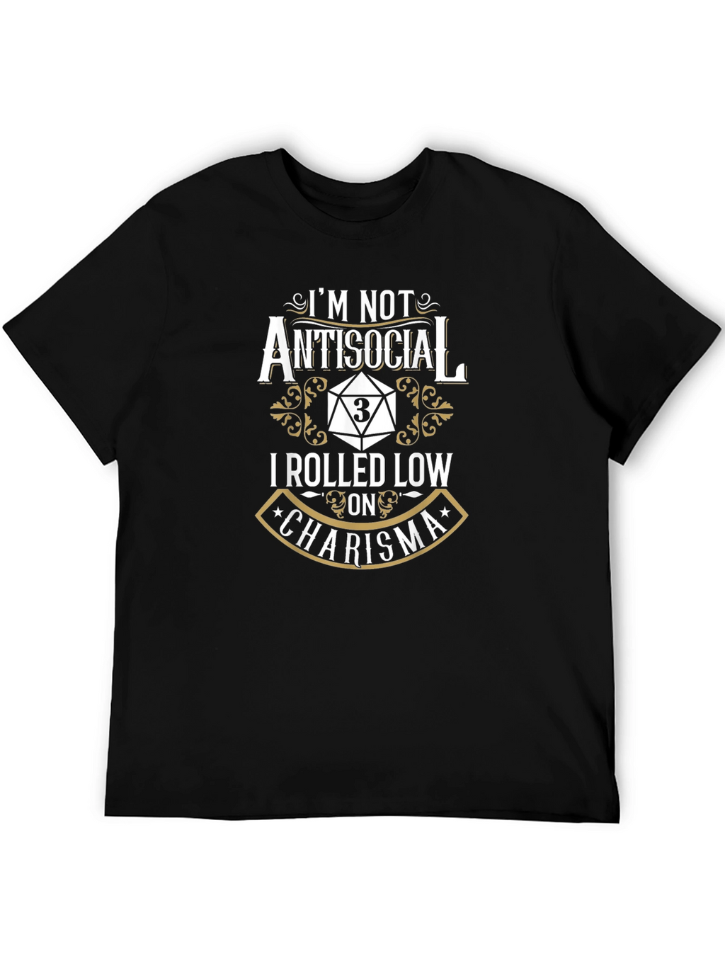 Antisocial Charisma Roll T-Shirt