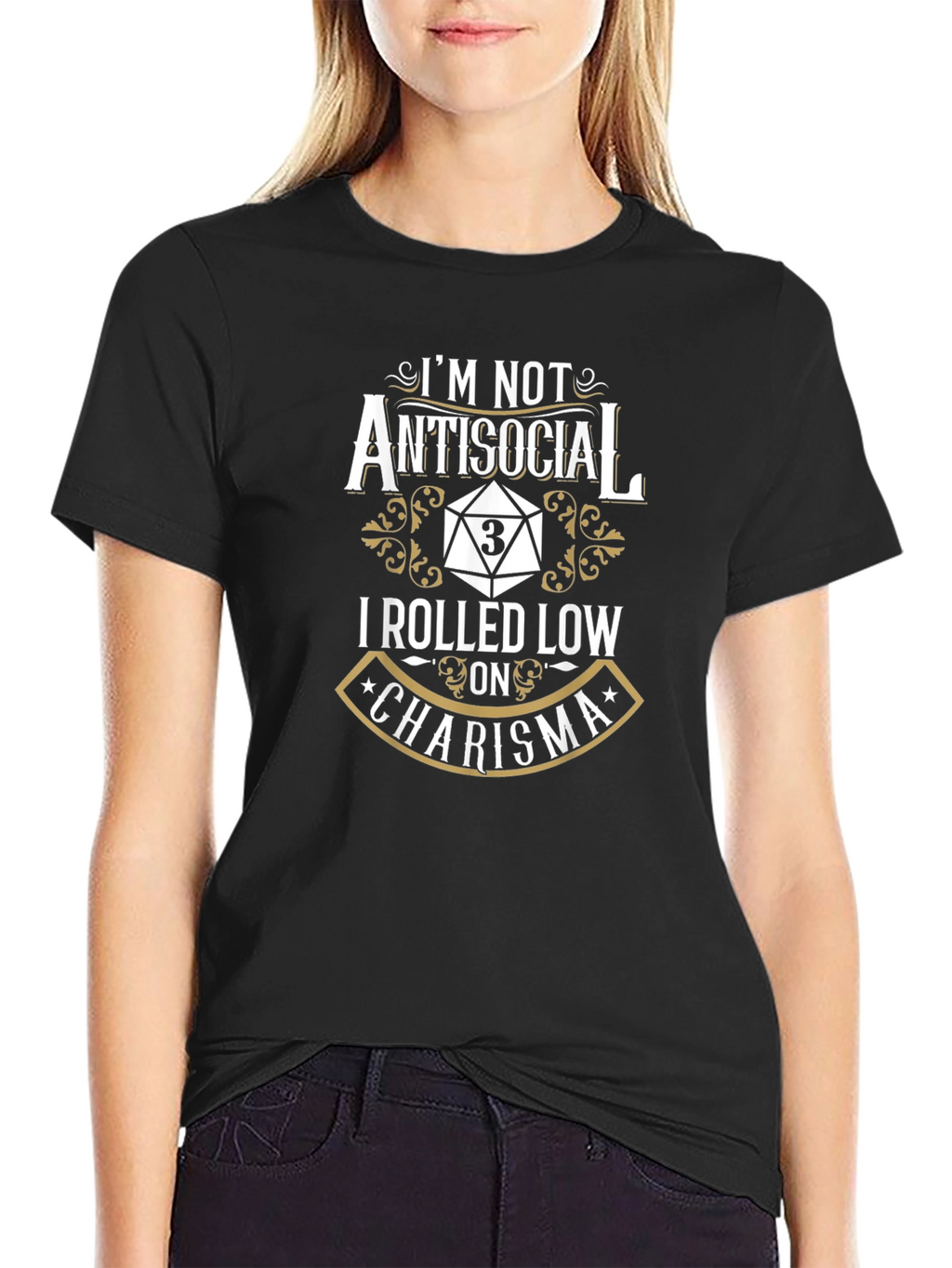 Antisocial Charisma Roll T-Shirt