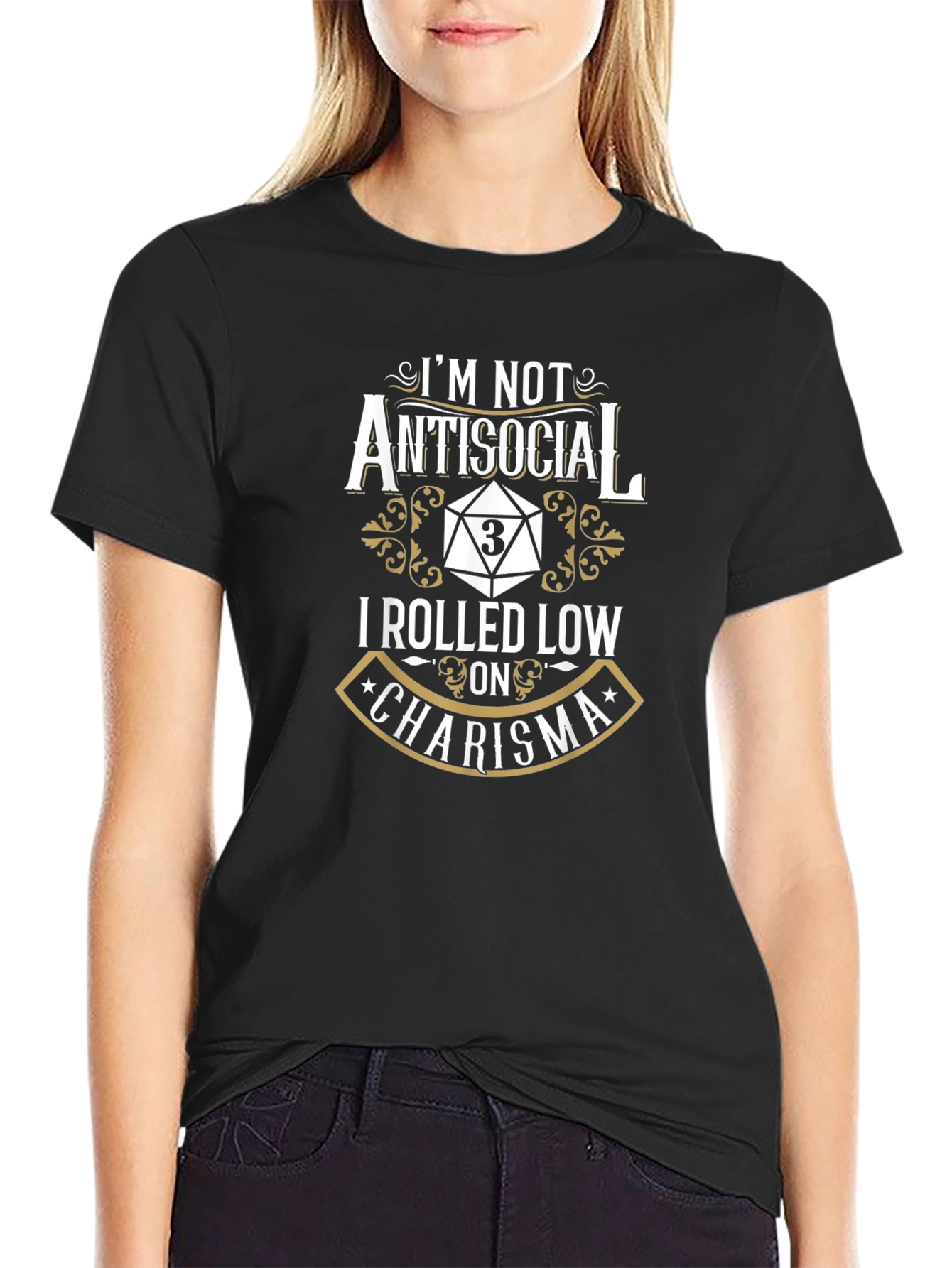 Antisocial Charisma Roll T-Shirt