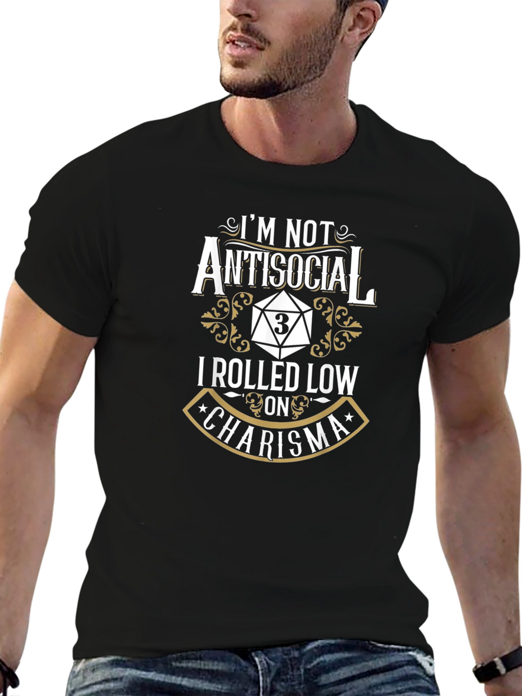 Antisocial Charisma Roll T-Shirt