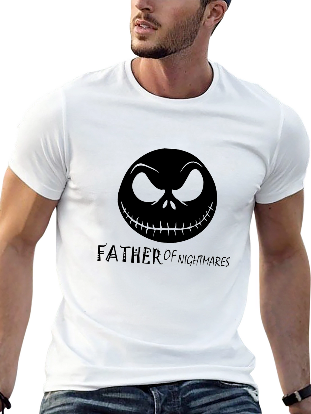 Father of Nightmares Black Graphic T-Shirt