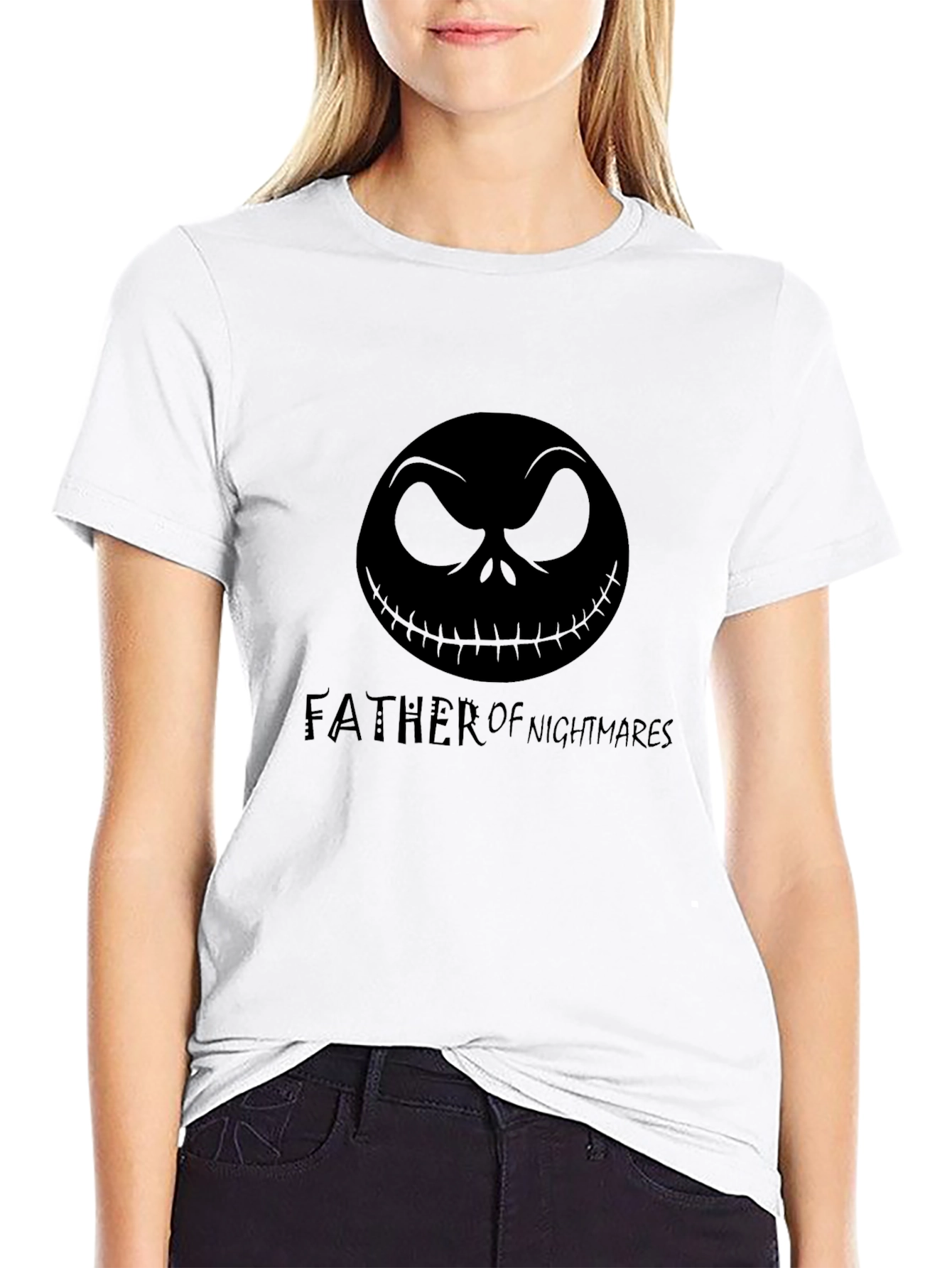Father of Nightmares Black Graphic T-Shirt