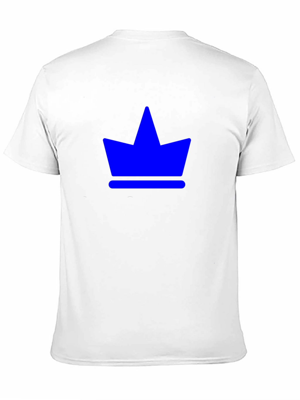 Crown Graphic Tee - Royal Blue