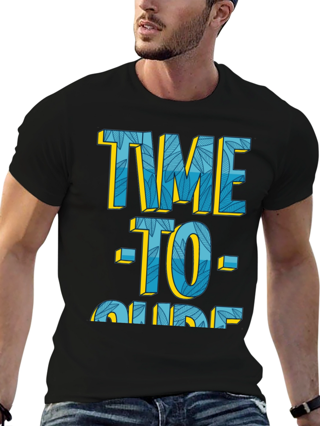 Time to Cruise Graphic Tee - Black