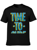 Time to Cruise Graphic Tee - Black