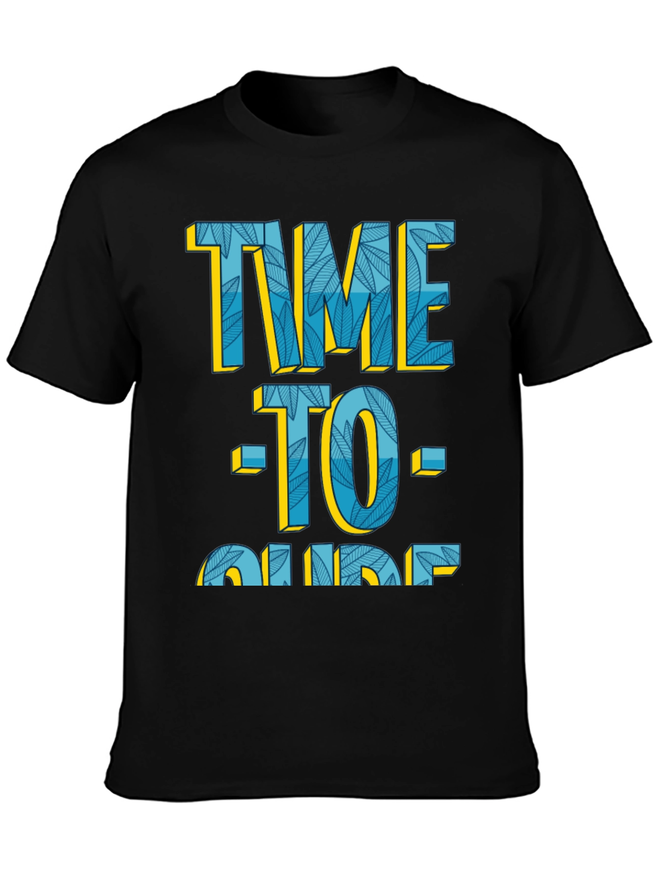 Time to Cruise Graphic Tee - Black