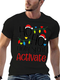 Ho Ho Holy Spirit Activate Christmas T-Shirt
