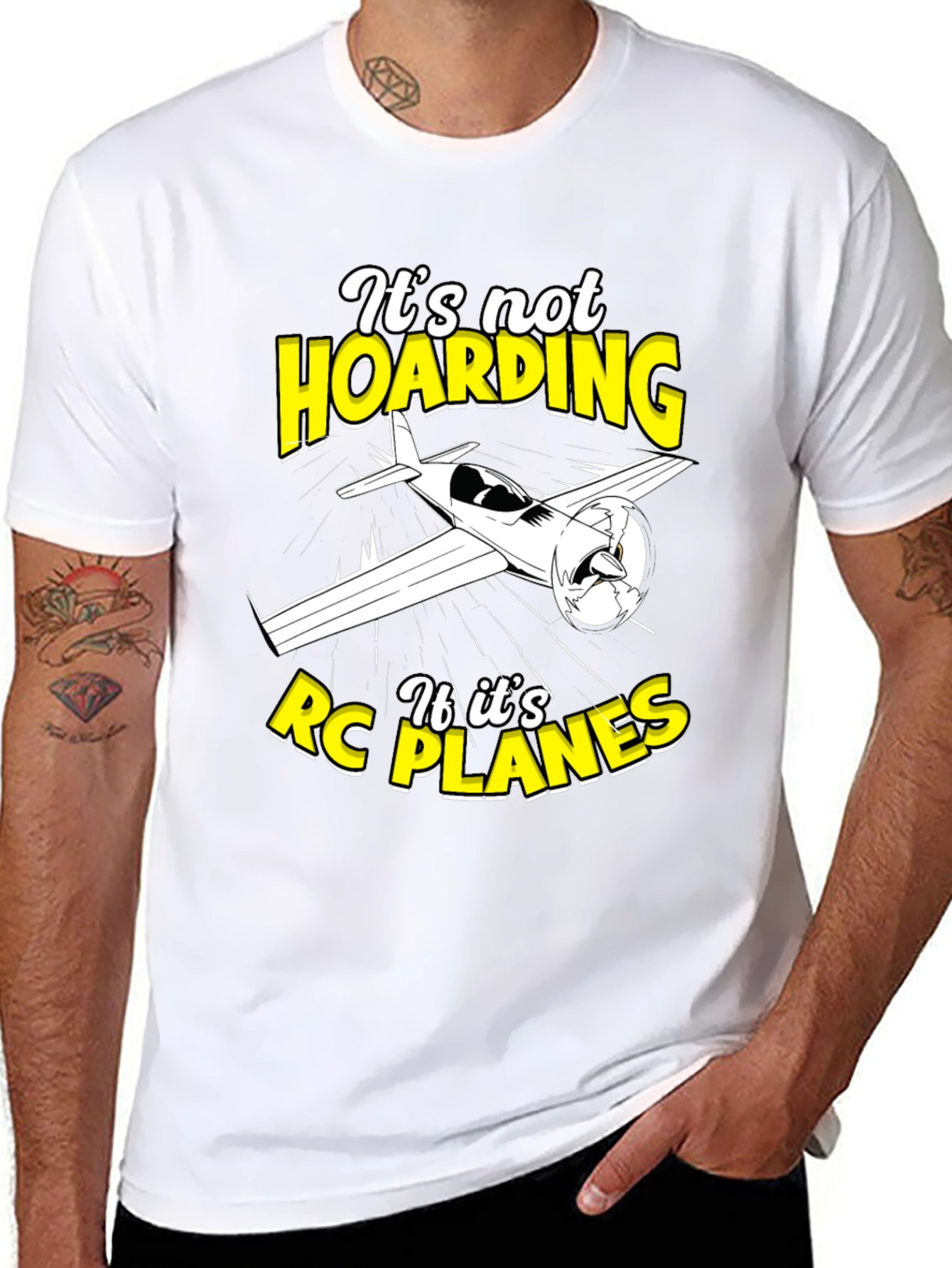 Its Not Hoarding If Its RC Planes T-Shirt