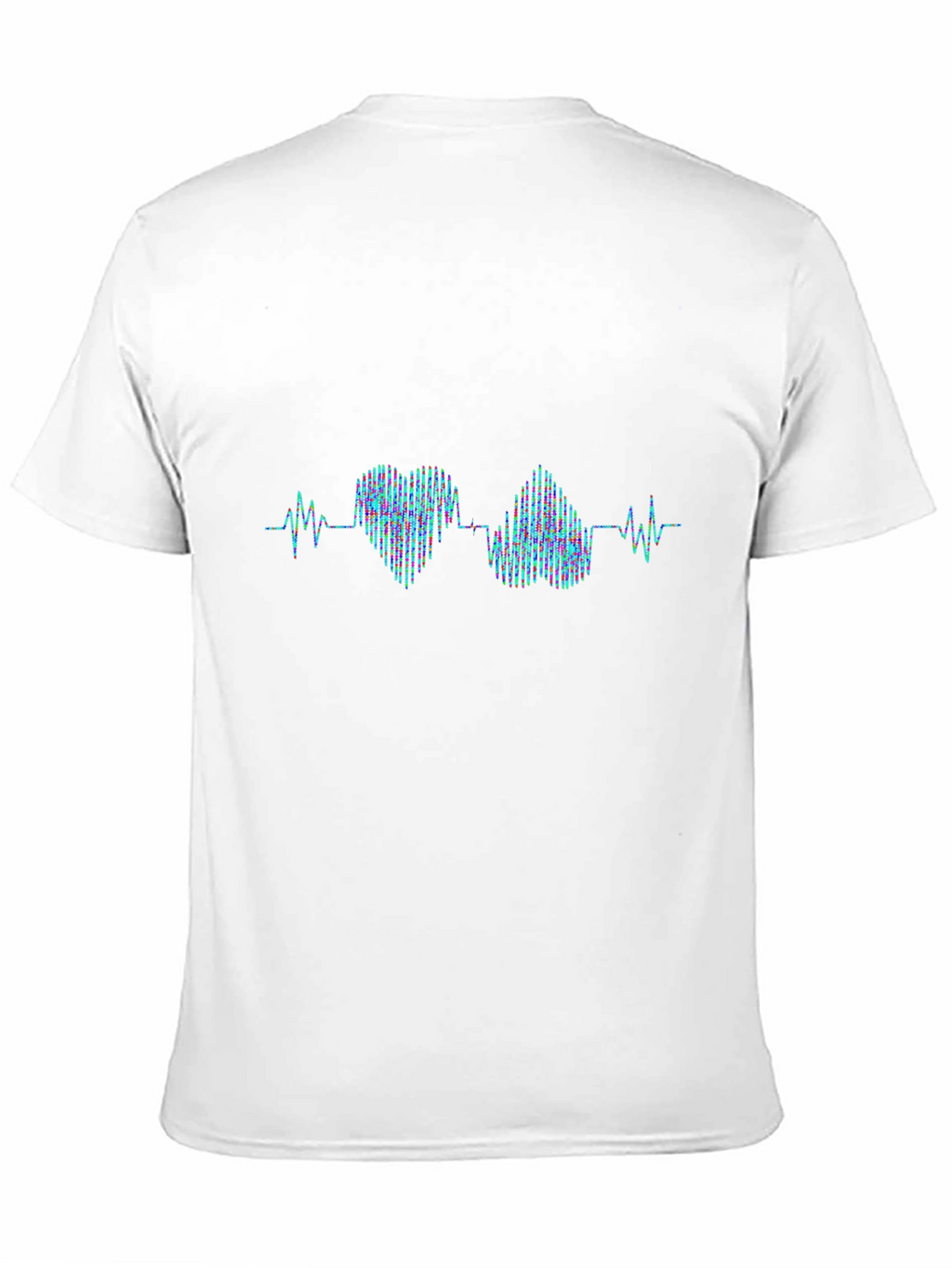 Heartbeat Heart & Brain Graphic T-Shirt