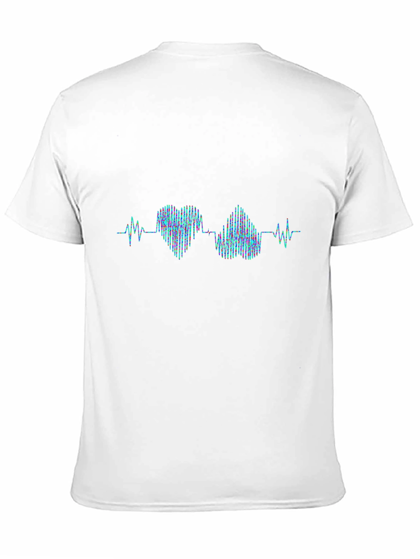 Heartbeat Heart & Brain Graphic T-Shirt