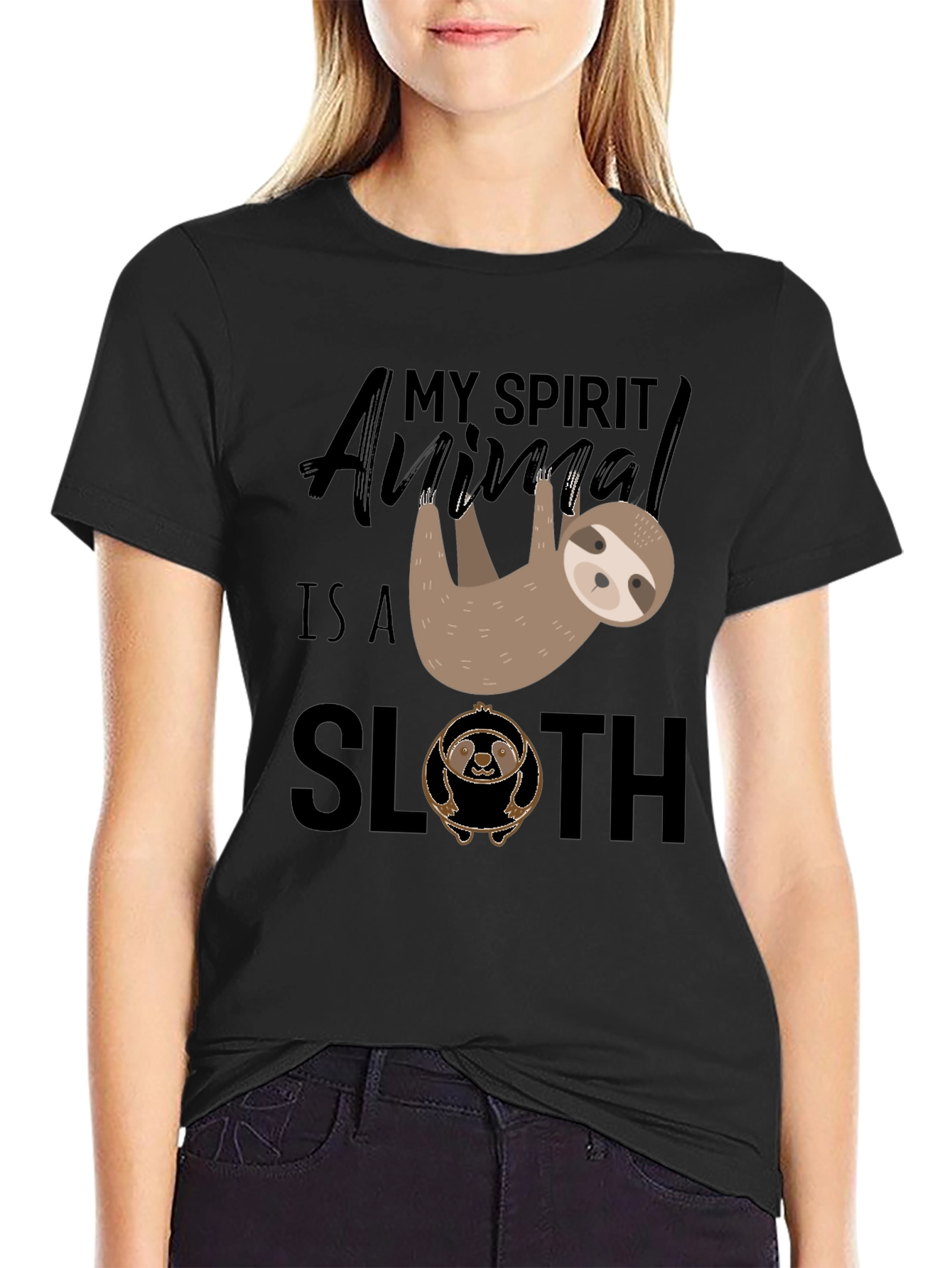 My Spirit Animal is a Sloth T-Shirt