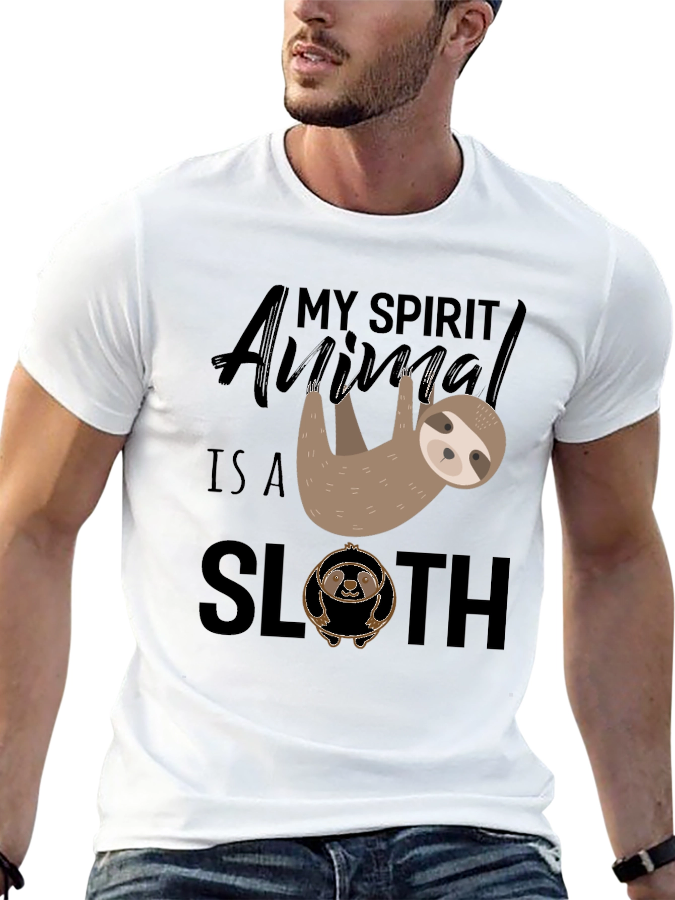 My Spirit Animal is a Sloth T-Shirt
