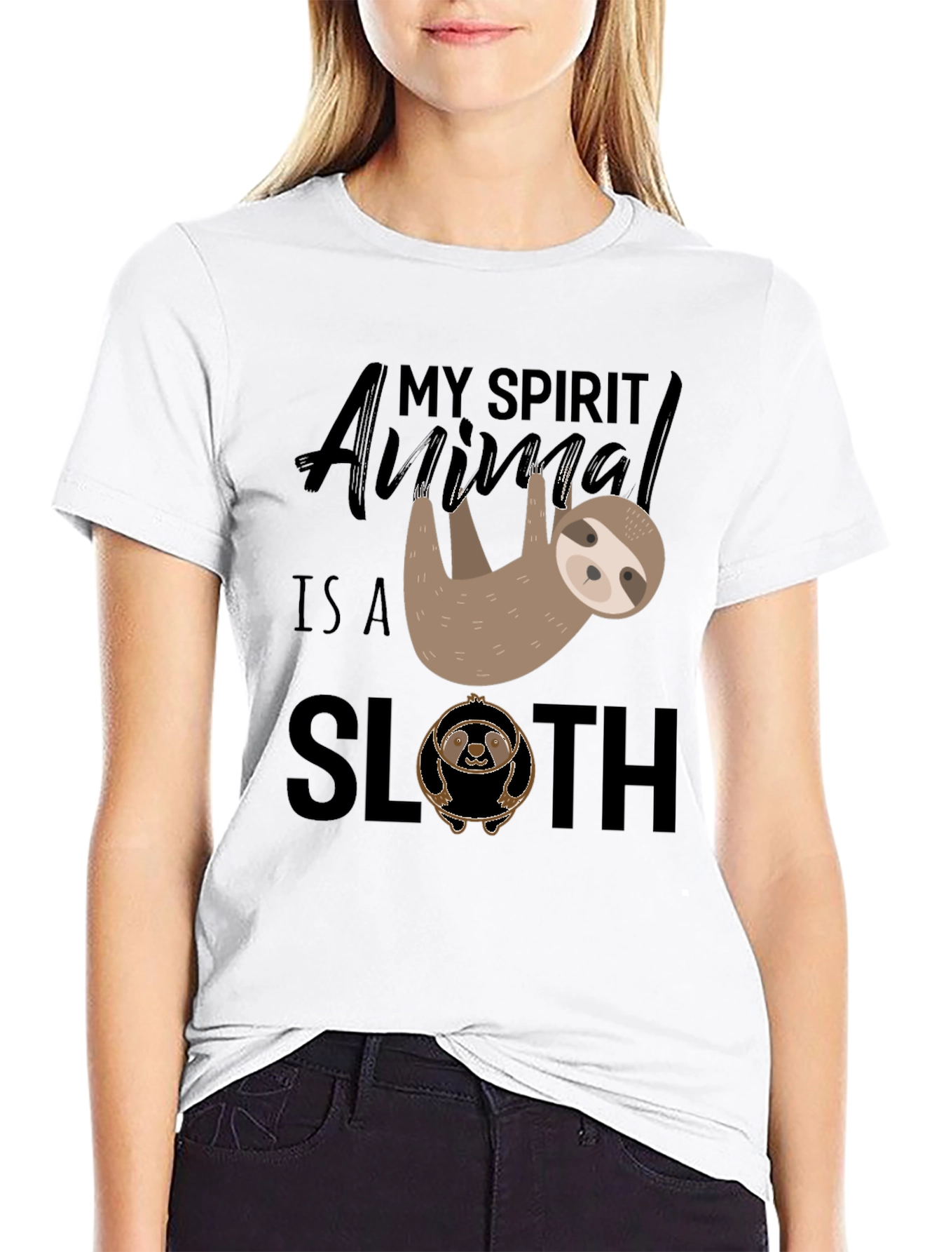My Spirit Animal is a Sloth T-Shirt