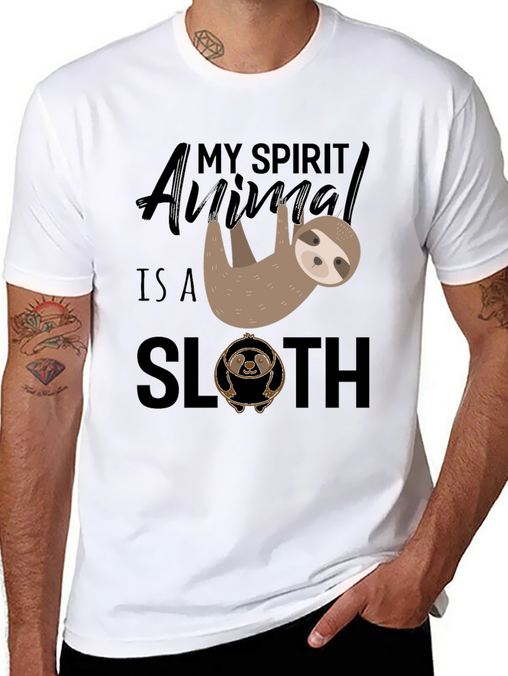 My Spirit Animal is a Sloth T-Shirt