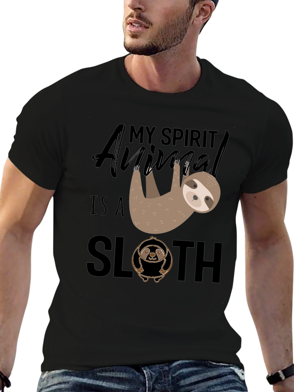 My Spirit Animal is a Sloth T-Shirt