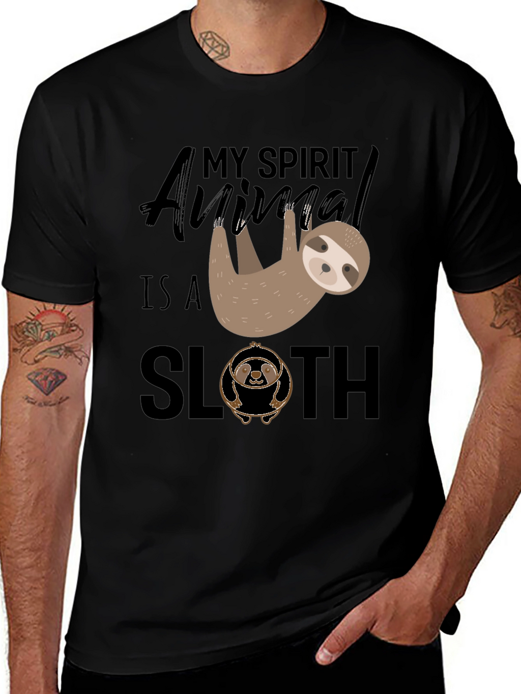 My Spirit Animal is a Sloth T-Shirt