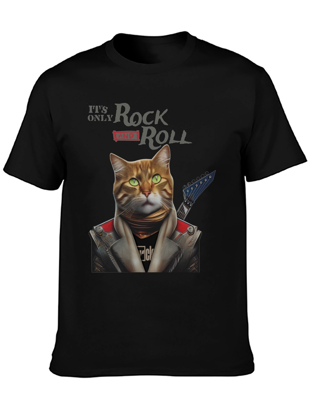 Rock and Roll Cat T-Shirt
