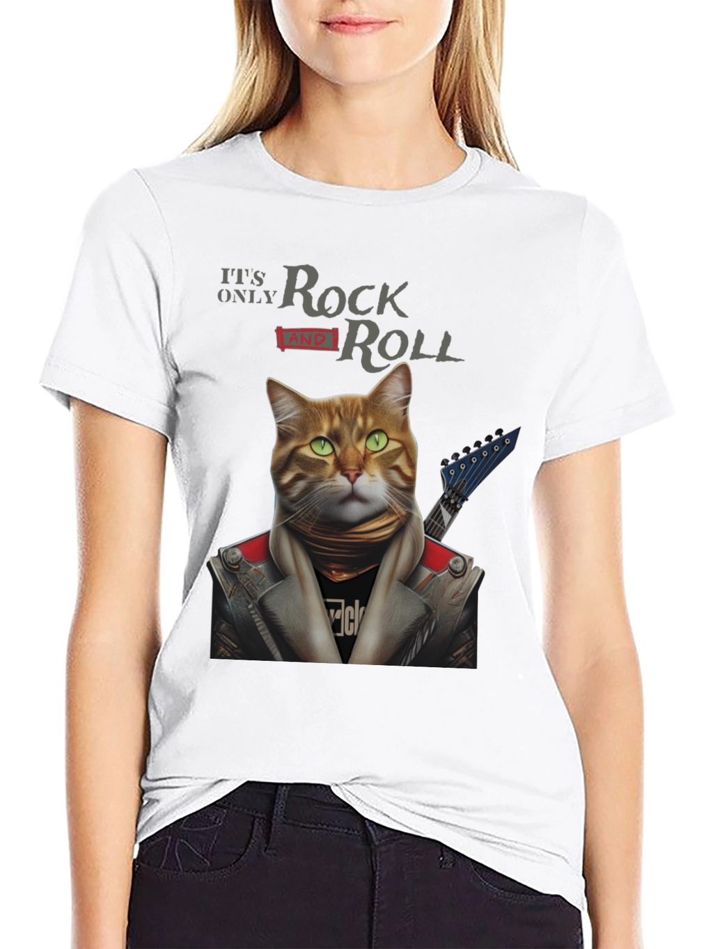 Rock and Roll Cat T-Shirt