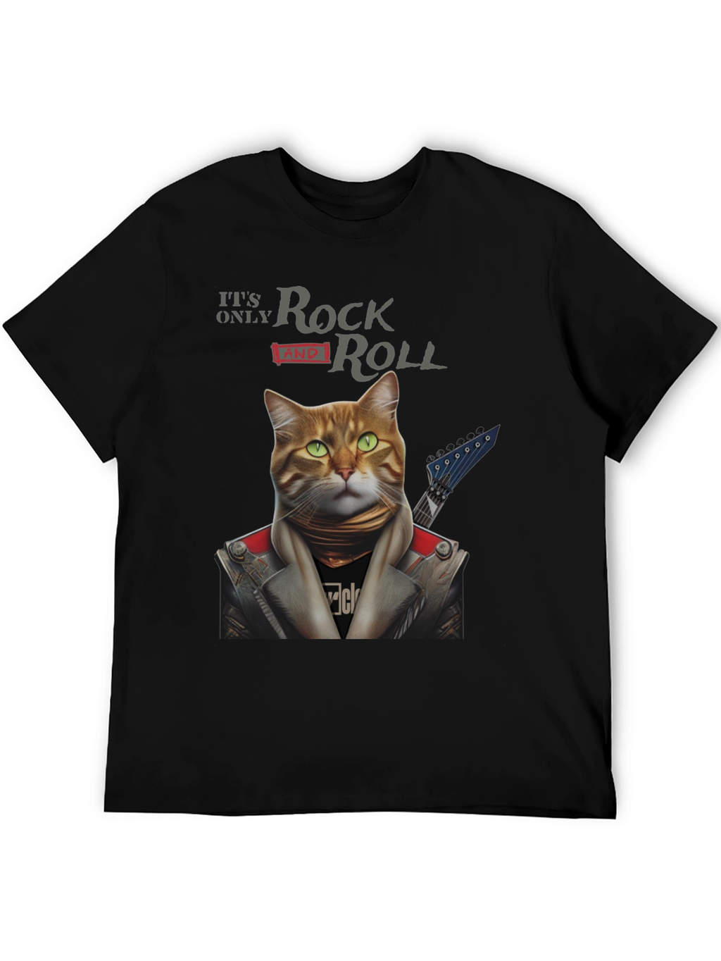 Rock and Roll Cat T-Shirt