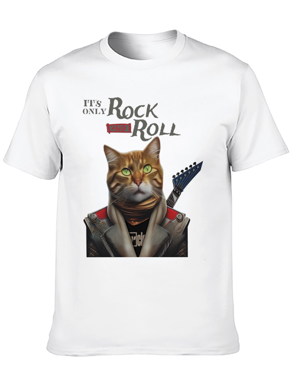 Rock and Roll Cat T-Shirt
