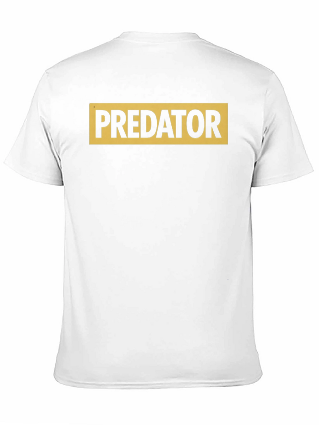 Predator Graphic Tee - Black Cotton T-Shirt