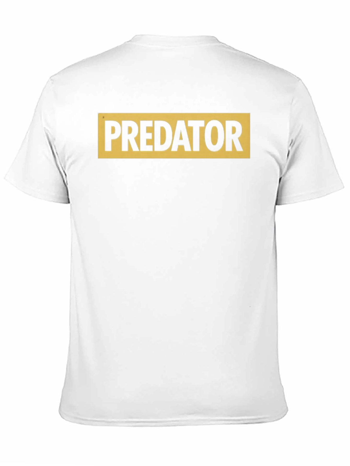 Predator Graphic Tee - Black Cotton T-Shirt