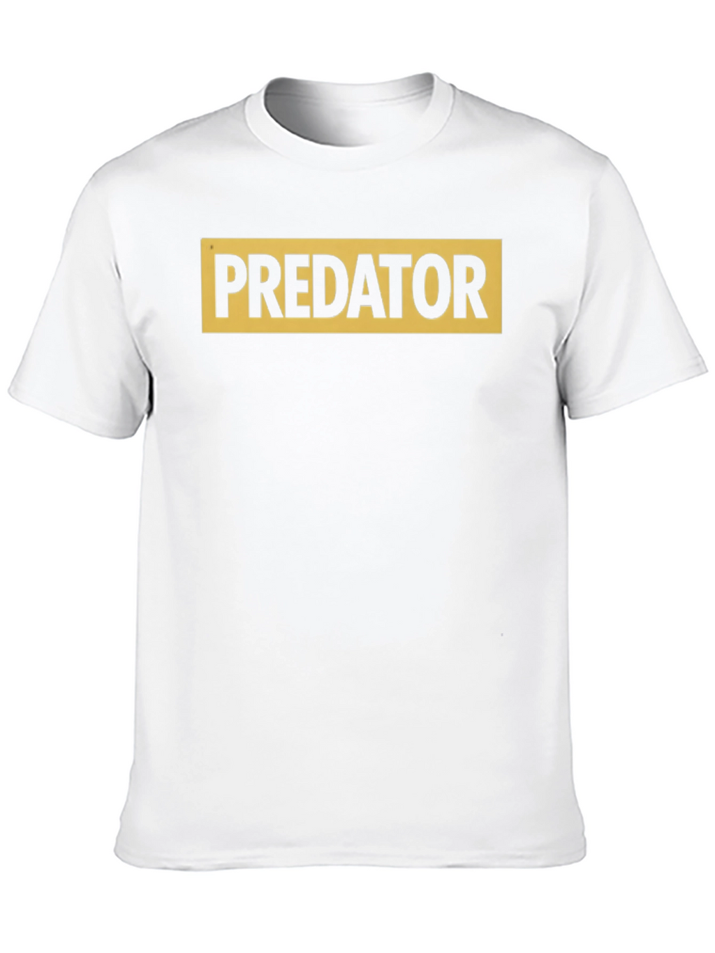 Predator Graphic Tee - Black Cotton T-Shirt