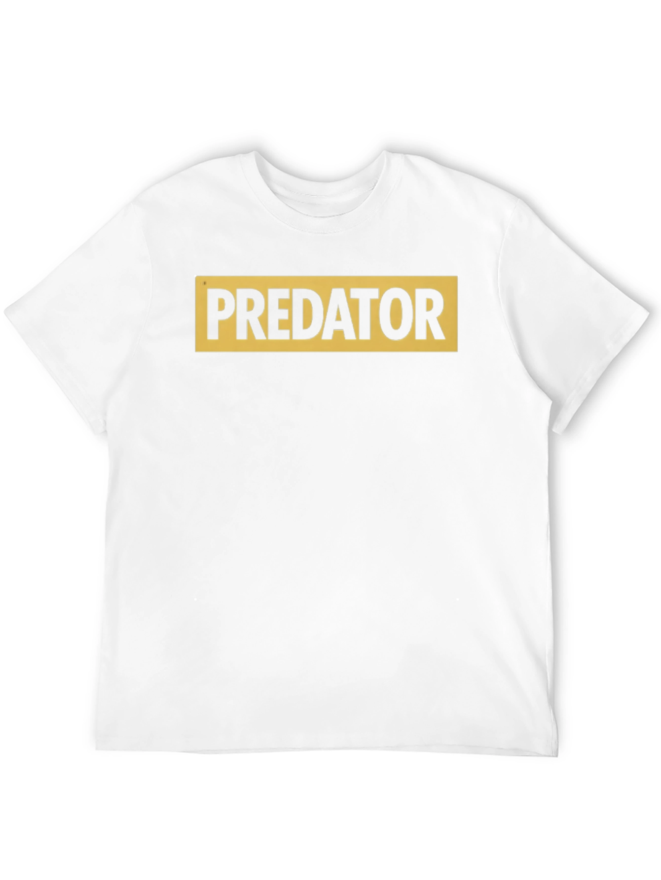 Predator Graphic Tee - Black Cotton T-Shirt