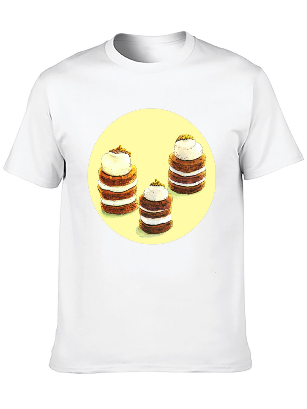 Pancake Stack Graphic Tee - Foodie Fashion